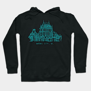 Québec City skyline v1 Hoodie